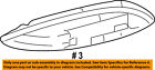 9l3z1851536a Ford Oem Interior