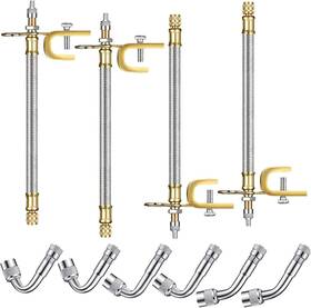 Ex1804 Accretion 4 Pieces Valve Stem Extension Stainless Steel Tire Extender Ex1804 Accretion 4 Pieces Valve Stem Extension Stainless Steel Tire Extender