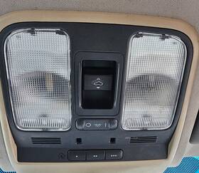 83253-stk-a02za Acura 2007-2012 Rdx Black Overhead Dome Light Oem Console Assembly Sunroof