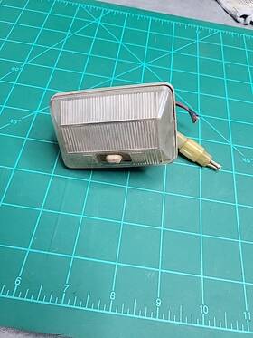 Aftermarket Products B-ts193453 Interior Dome Light Lamp For Mitsubishi Mighty Max 86-89 Broken Clips On Lens