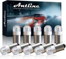 64111 Antline 618202633898 Ba9s Ba9 1895 1891 53 57 47830 3893 Led Bulb Red Super