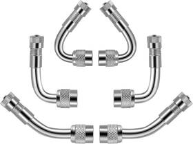 Aracey 735071429480 6pieces Valve Stem Extenders Dually 45 90 135 Extensions Aracey 735071429480 6pieces Valve Stem Extenders Dually 45 90 135 Extensions