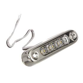 6343ss7 Attwood Marine Chart Asm Lt Led Oval Hz