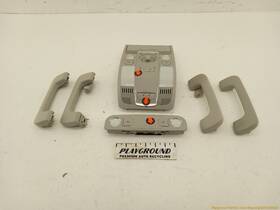 262.au1q07 Audi A6 C6 Sedan Set Of 6 Dome Light Lamp And Safety Grab Handle Fits 2005-2011 05