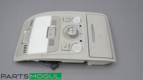 8t0947135hu57 Audi 2009-2012 Q5 8r Front Overhead Dome Light Homelink Sunroof Switch Oem