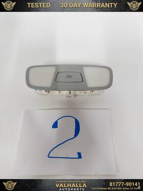 Audi 8v0-947-111-et1 15-16 A3 S3 Rear Interior Overhead Dome Light Lamp Oem