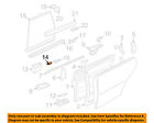 N0177512 Audi Interior-rear 97-03 Quattro Door-bulb A8 Oem