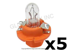 2473mfx6 Audi Vw 1990-2006 Bulb Clear With Orange Socket Base 5 Osram-sylvania