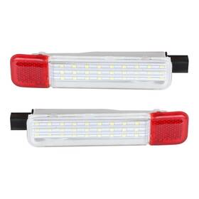 Aul1573320 Auto-lightingo Door Panel Courtesy Lights For Chevy/gmc C/k Tahoe Yukon Silverado 2 Red