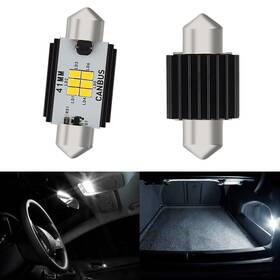 Auxito 782890731980 42mm 41mm Led Dome Festoon Interior Map License Plate Lights White