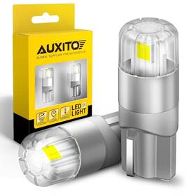 2825 Auxito 782890732666 T10 Canbus Led Wedge License Plate Light 6000k Bulb Pure White 2us