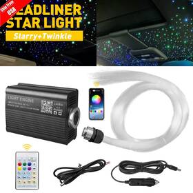 Xkd-500pcs-ceiling Auxito Autoparts Universal Car Home Headliner Star Lights Roof Twinkle Ceiling Light Fiber Optic Xkd-500pcs-ceiling Auxito Autoparts Universal Car Home Headliner Star Lights Roof Twinkle Ceiling Light Fiber Optic