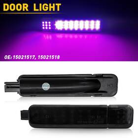 Cmd-silverado-99-06p Auxito 2pcs Led Courtesy Purple Door For Lights Gmc Xl Yukon 2500 1500 2000-2006 Lh&rh
