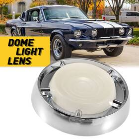 Xddk-mustang-67-70 Auxito Car Dome Light Bezel Lens Lamp Cover Fits For Ford Mustang 1967-1970 - 1pcs