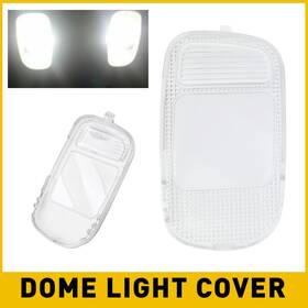 Xddk-ram-02-08 Auxito Overhead Interior Dome Light Map Cover For Dodge 2008-2010 Ram 4500 5500 2pcs Us