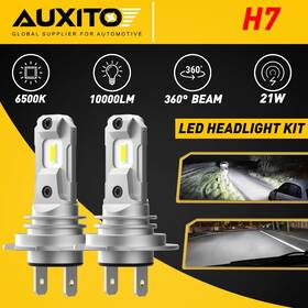 Z1-csp Auxito Led High Low Beam Conversion Kit H7 Bulbs Super Bright 6500k Plug&play 2x Z1-csp Auxito Led High Low Beam Conversion Kit H7 Bulbs Super Bright 6500k Plug&play 2x