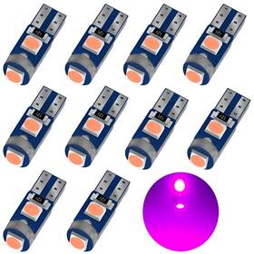 Auxlight Aux-t5-3smd-10p Purple T5 37 74 2721 Pc74 Pc37 Led Bulb 3030 Chips Super