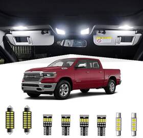 Drm-009 Awalited 13pcs Ram Interior Led Lights Kit Super Bright Black Silver Yellow