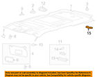 Bb5z13776aj Oem Ford Light-reading Lmp 11-14 Explorer-map Assembly