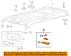 Bb5z13a702a Ford Oem 11-13 Explorer-map