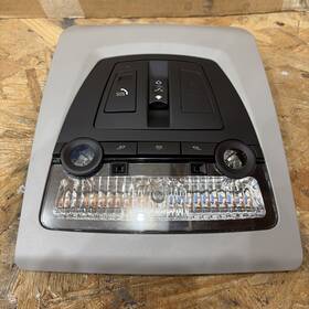 1525812179 Bmw 11-17 Oem F25 X3 Sun Roof Console Dome Reading Light Switch Panel - Grey