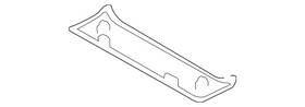 51-44-7-066-573 Bmw Genuine Rear Lamp Cover