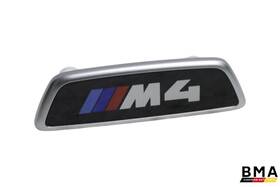 52108745044 Bmw M4 G82 G83 Front Seat Illuminated Emblem Badge Assembly Unit 2021 - 2024 Oem