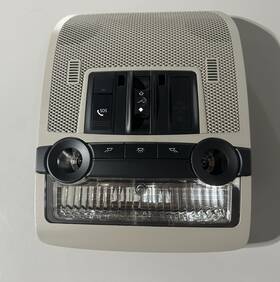 61319144099 Bmw 2007-2013 E70 X5 Front Overhead Dome Map Light Sunroof Switch 9144099