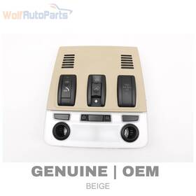 61319225538 Bmw 2006 325i - Front Dome Light / Sun Roof Switch 9225538