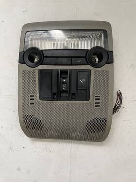 61319225948 Bmw 07-13 E70 X5 Front Overhead Switch Unit Roof Dome Map Light Panel Oem