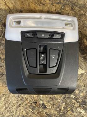 61319321472 Bmw 12-20 Oem F22 F30 F32 F36 M4 335 435 Roof Console Dome Light Sos Switch