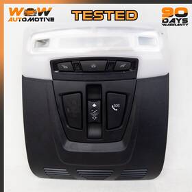 61319330045 Bmw 10-18 F32 428i Dome Light Roof Sunroof Control Switch Button Black Oem