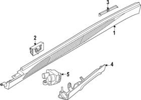 63-17-5-a9d-4b7 Bmw Genuine Courtesy Light