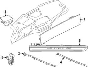 63-31-5-a3c-a65 Bmw Genuine Courtesy Light