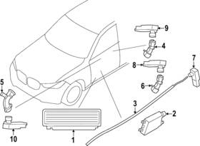 63-31-5-a5c-f90 Bmw Genuine Led Unit