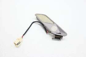 63311379257 Bmw 87-93 E32 5/7 Series Rear Left Roof Interior Reading Light Lamp Gray Oem