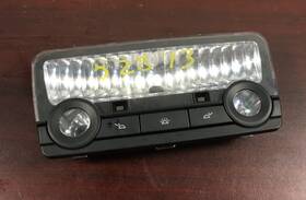 6369905 Bmw 2011-2016 528i Roof Interior Reading Courtesy Light Lamp Black Oem