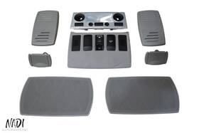 6957142 Bmw 2008 - 2010 E61 535i 528i Upper Headliner Dome Light And Trim Piece Set Oem