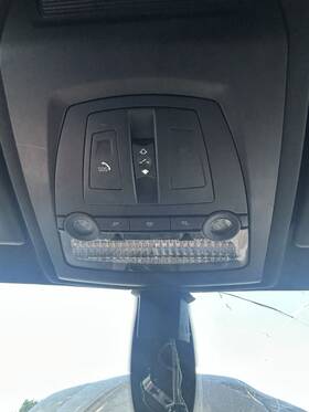 9272425 Bmw 2011 - 2017 X3 F25 Overhead Panel Dome Light With Sunroof Control