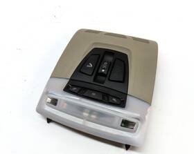 9365156 Bmw 2015 X5 F15 Front Roof Center Primary Dome Light And Sunroof Button Beige