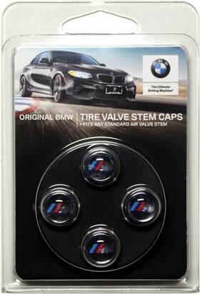 36110421543 Bmw Fba Genuine Factory Oem Valve Stem Caps M Logo Set Of 4 Multi
