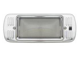 Dlh47ch Brothers Trucks Dome Lamp Assembly - Glass Lens Chrome