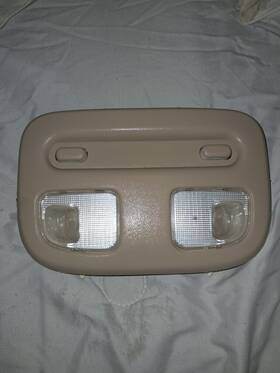 25695941 Buick 2000-2005 Lesabre Bonneville Dome Map Light Overhead Console Lamp Beige