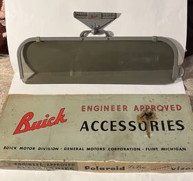 980787 Buick General Motors Corporation Vintage Nos Oem Engineer Approved Accessories Polaroid Driving Visor Nib