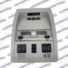 15836919 Cadillac 2007-2014 Gmc Yukon Overhead Console Map Light With Sunroof Switches Oem