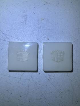 Ccc6985rclls Cadillac 69 70 Deville Interior Rear Sail Panel Courtesy Light Lens Set