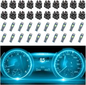 20pcs-1306 Carleef Led/20pcs-1306 20pcs Car Led Dash Lights - Super Bright Instrument Cluster Light Ice Blue 20pcs-1306 Carleef Led/20pcs-1306 20pcs Car Led Dash Lights - Super Bright Instrument Cluster Light Ice Blue