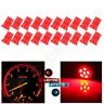 Cb990427s350 Red Smd Led Wedge Light Bulb Car Side Dashboard
