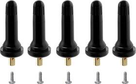 Tpms-20008 Cdwtps Tpms 20008 Tire Valve Stem Rubber Snap-in 5pcs Black Gold