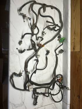Chevrolet 15187415 2004 Chevy Silverado 2500 Hd Lb7 Front Lamp Wire Harness Pn And Radiator